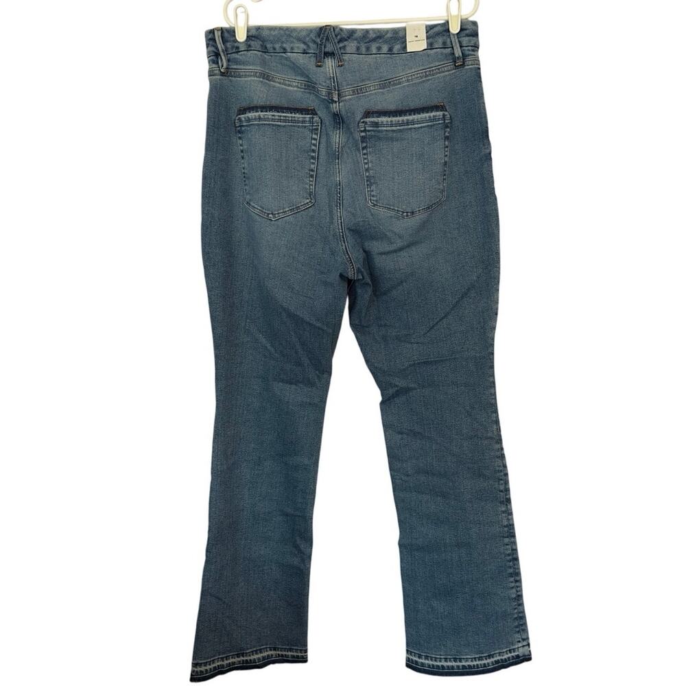 NWT Good American Good Classic Boot High Rise Denim Jeans Size 16 Indigo 412 - Picture 2 of 13